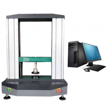 Computerized latex and polyurethane foams compression testing machine